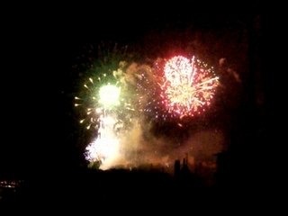 Feu artifice lyon fourviere 14.07.07