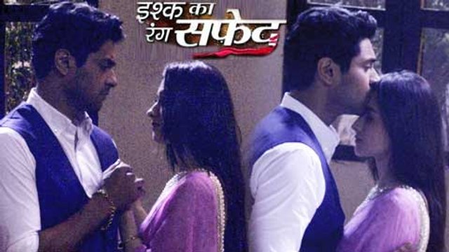 Dhani And Viplav HOT RAIN ROMANCE | Ishq Ka Rang Safed | Colors