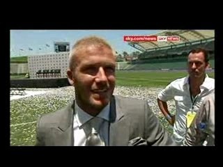 David Beckham Presentation interviews