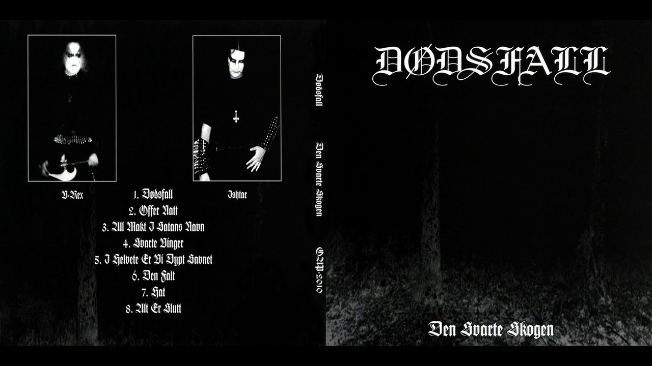 Dodsfall - Den Svarte Skogen (full album)