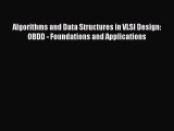 Read Algorithms and Data Structures in VLSI Design: OBDD - Foundations and Applications Ebook