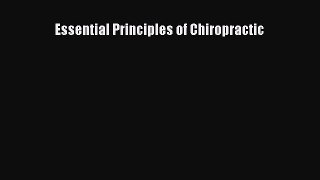 [PDF] Essential Principles of Chiropractic Download Online