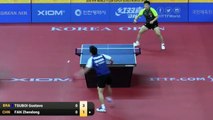 2016 Korea Open Highlights: Fan Zhendong vs Gustavo Tsuboi (R32)