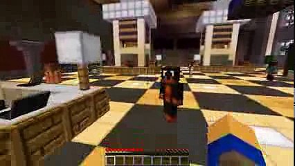 Minecraft Jobs - Sharky and Scuba Steve - BIKINI BOTTOM POLICE w_ Donut The Dog