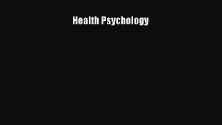 Download Book Health Psychology E-Book Download