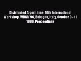 Read Distributed Algorithms: 10th International Workshop WDAG '96 Bologna Italy October 9 -