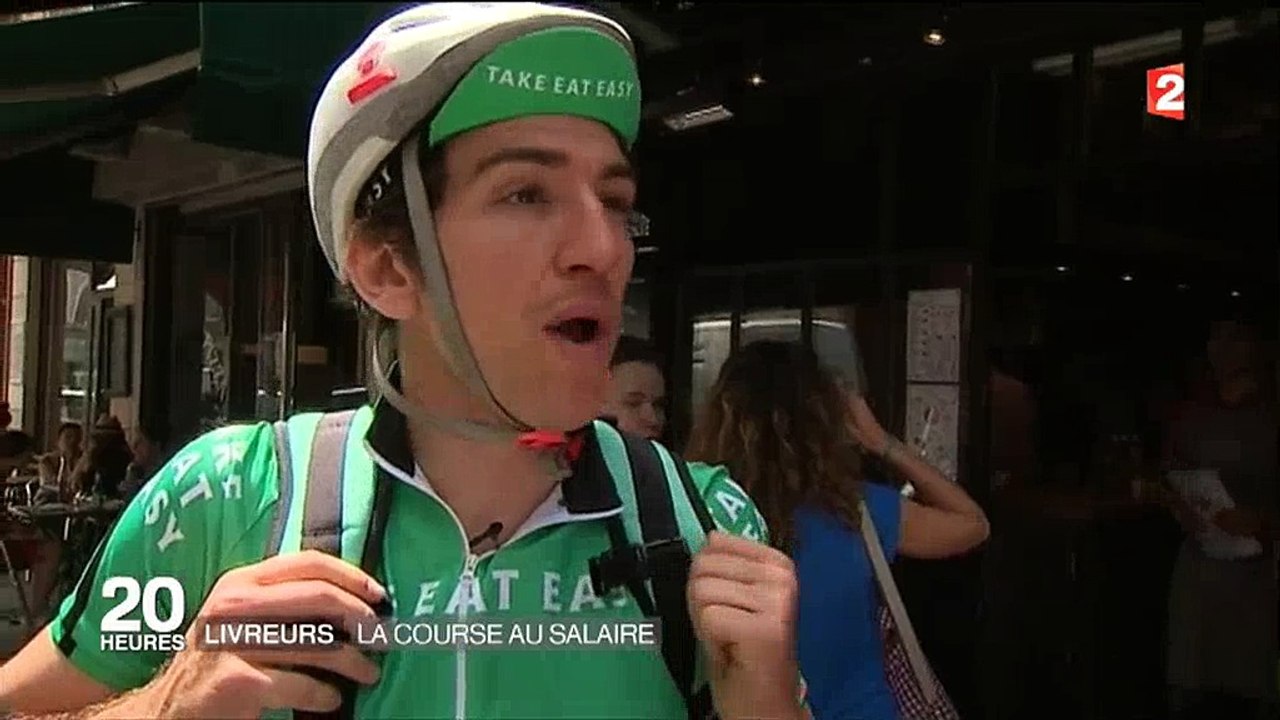 Jusqu'à combien d'euros peut gagner un livreur ? Regardez