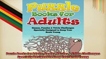 Free PDF Downlaod  Puzzle Books for Adults Games Puzzles  Trivia Challenges Specially Designed to Keep Your  BOOK ONLINE