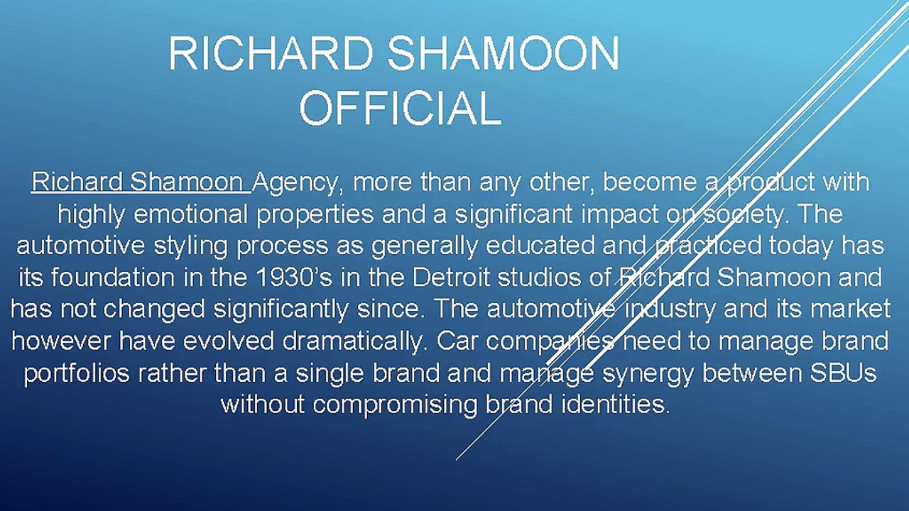 Richard Shamoon