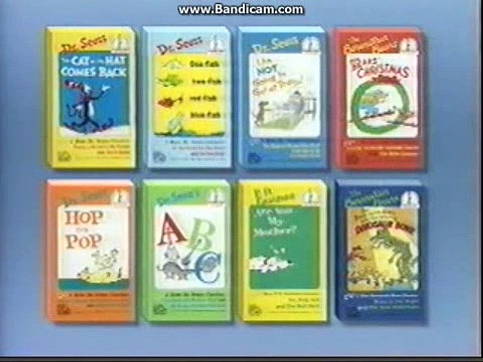 Dr. Seuss's ABC Beginner Book Video (1989) Part 10 (Last Part - End Credits and Closing Previews)