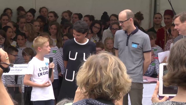 [ARCHIVE] École en chœur 2016 : la remise des prix du concours, allocutions et signature de la convention