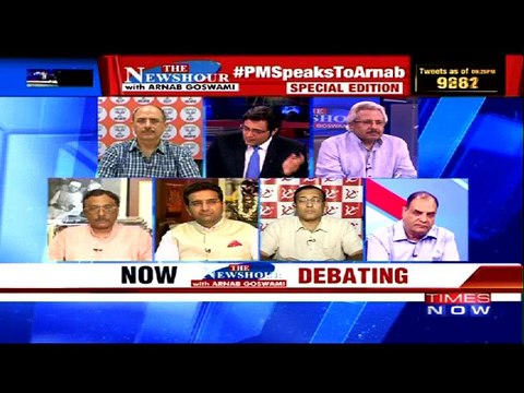PM Modi Speaks to Arnab: 'GST' a Prestige Issue | The Newshour Debate