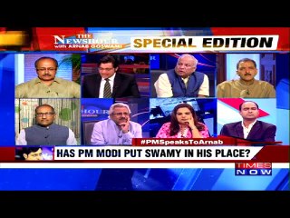 PM Modi Speaks to Arnab: Subramanian Swamy Vs Raghuram Rajan | The Newshour Debate