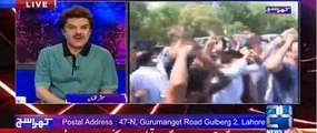 Mubashir Luqman badly bashing Khawaja Saad Raiqe on Royal Palm Club issue