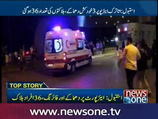 Suicide bombers kill 36 at Istanbul airport, wound nearly 150