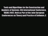 Read Tools and Algorithms for the Construction and Analysis of Systems: 8th International Conference