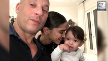 Deepika Padukone With Vin Diesel's Baby!