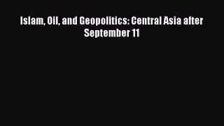 [PDF] Islam Oil and Geopolitics: Central Asia after September 11 PDF Free