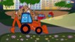 Мультики про Машинки. Экскаватор, Грузовик и Кран - Строительные Машинки - Мультфильмы для детей