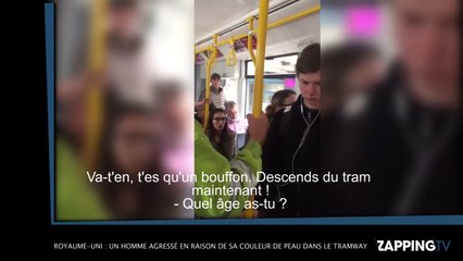 Royaume-Uni : un homme agressé en raison de sa couleur de peau dans le tramway (VIDEO)