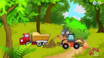 Cartoons for Children Compilation 60 Minutes - Monster Truck & Racing Cars and Police Car Vehicles