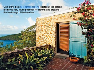 A scenic overview of St Thomas resorts & the surrounding nature
