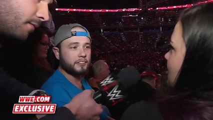 Watch as two members of the WWE Universe get engaged- Raw Fallout, June 27, 2016