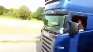 Задели достоинство водителя грузовика