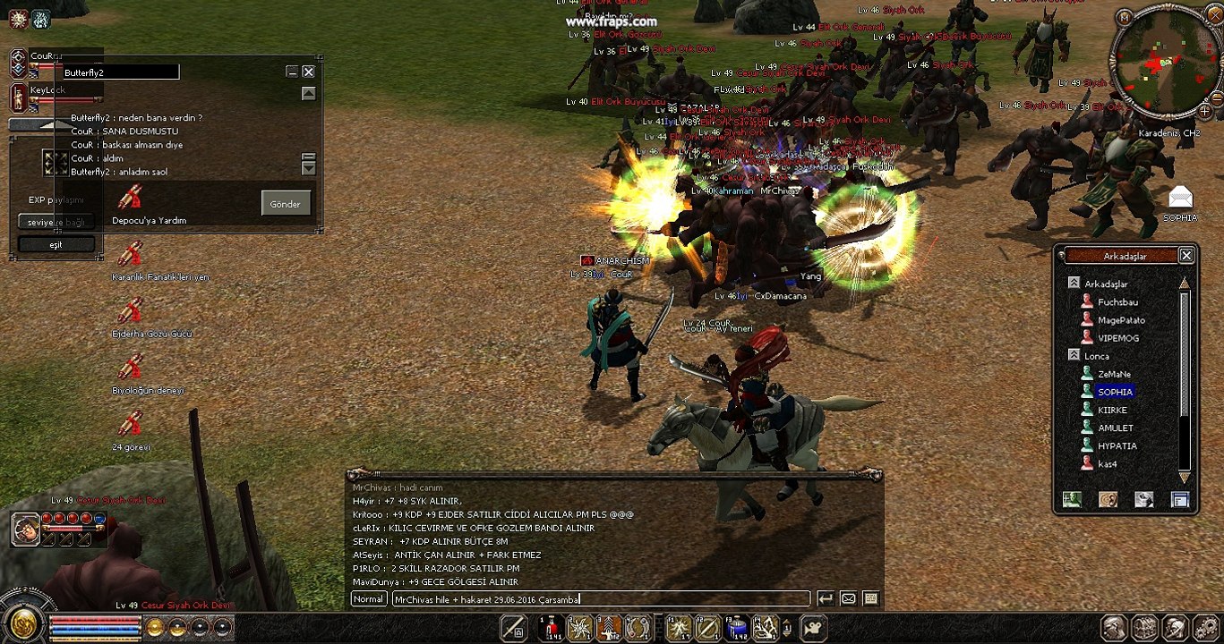 metin2 karadeniz MrChivas Hile kullanımı