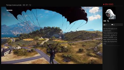 Transmisión de just cause mola xd