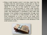 Small Business Loans - Encouraging Business Initiatives