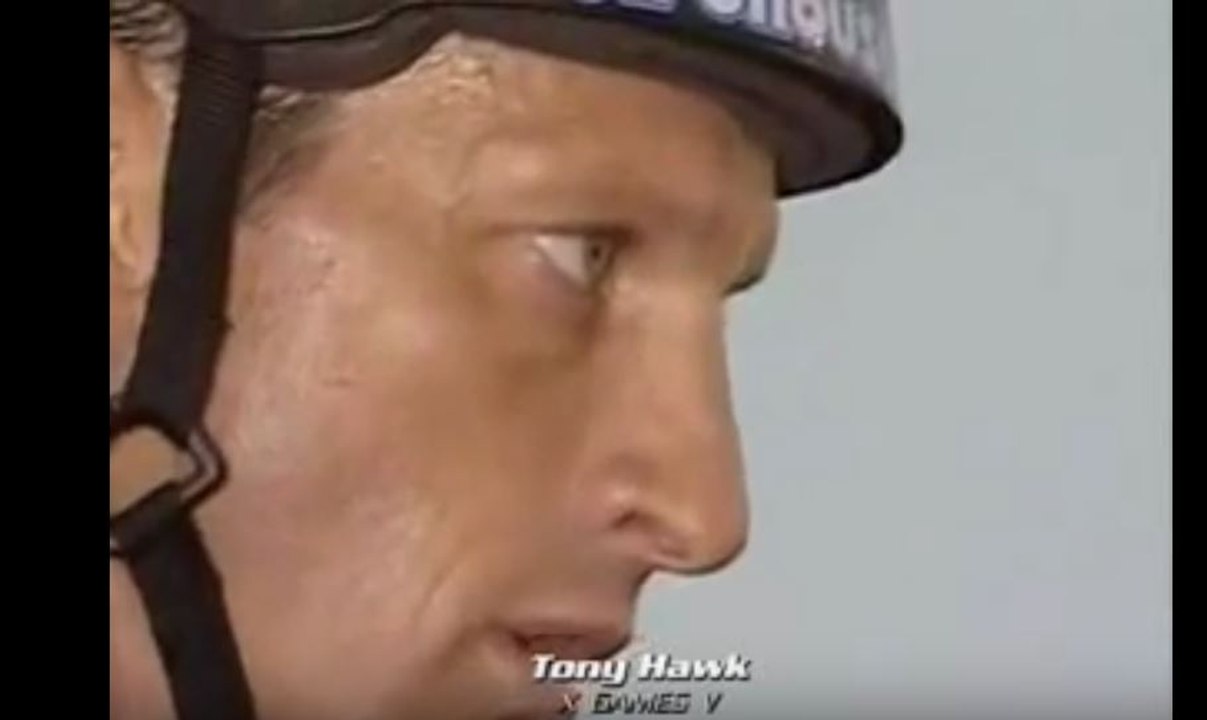 Tony Hawk - The first 900 ever at the X Games 1999