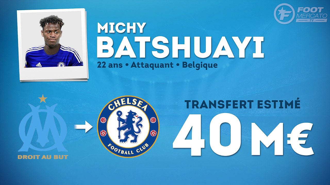 Officiel : Michy Batshuayi s'envole pour Chelsea !