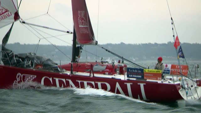 Solitaire Bompard Le Figaro - Sous spi ( Generali et Skipper Macif )