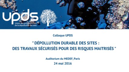 2-Discours d'introduction par David DE LUCA, président de l'UPDS