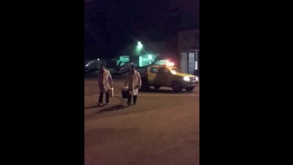 Chegada de coração no aeroporto de Vitória