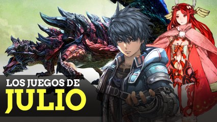 Lanzamientos del mes Julio