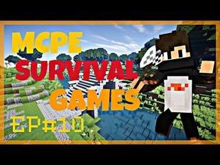 MCPE Survival Games Ep#10: No Armor Challenge!