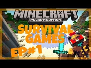 Minecraft PE: SURVIVAL GAMES Ep#1- DEM JUKES