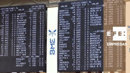 La Bolsa española recupera los 8.000 puntos a mediodía tras subir el 2,49%