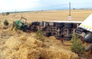Bandırma Yolundaki TIR Traktöre Arkadan Çarptı: 2 Ölü 4 Yaralı