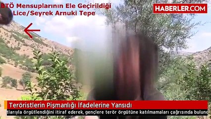 Teröristlerin Pişmanlığı İfadelerine Yansıdı