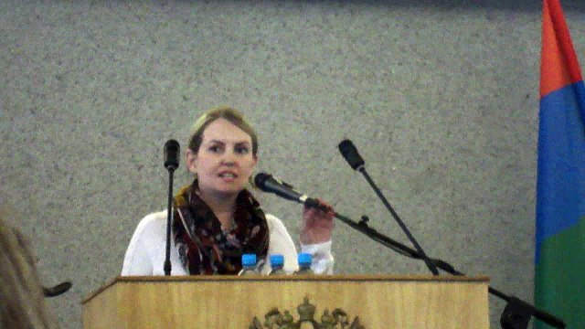 Выступление депутата Ольги Залецкой против повышения этажности здания на Левашовском бульваре