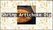 Recipe Shrimp Artichoke Dip