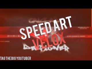 Speed art Velox (CaisArts Designer TAG THE BIG YOUTUBER)