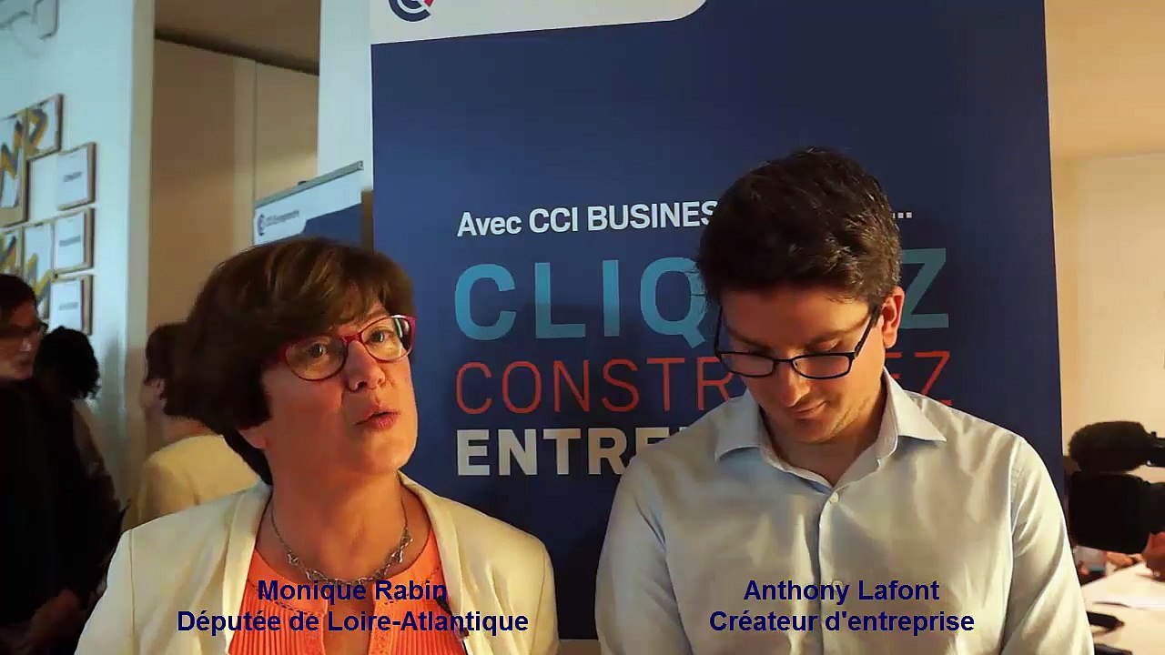 Grand Défi de la Création D' Entreprise - Monique RABIN, Députée de Loire-Atlantique