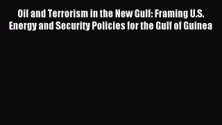 Read Oil and Terrorism in the New Gulf: Framing U.S. Energy and Security Policies for the Gulf