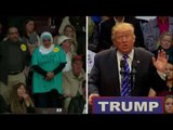 Muslim woman gets kicked out of Trump rally — for protesting silently