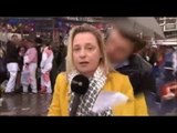 In Cologne, reporter groped while covering Carnival on live television