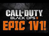 Black opps 2 1v1 with my brother please like and subscribe and enjoy this freakin awesome epic match